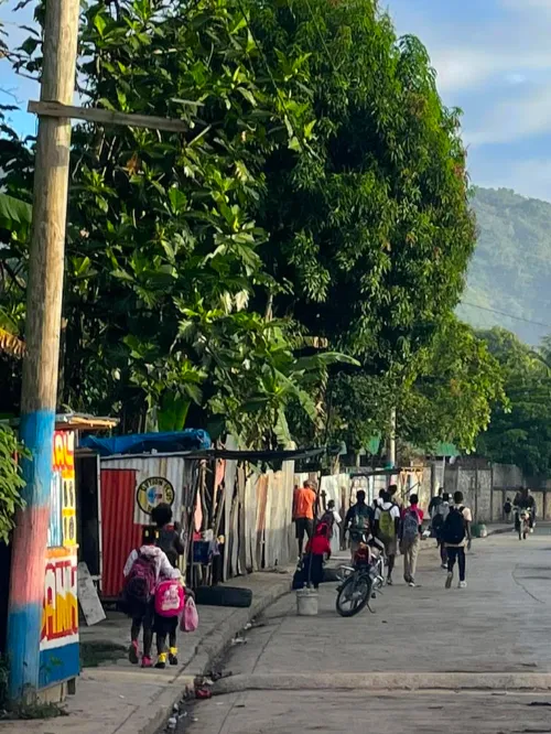 Typical School Day in Plaisance